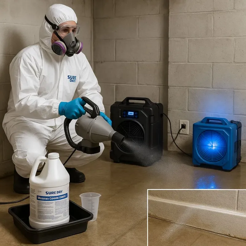 Sanitization and Odor Removal process in Cook County, GA